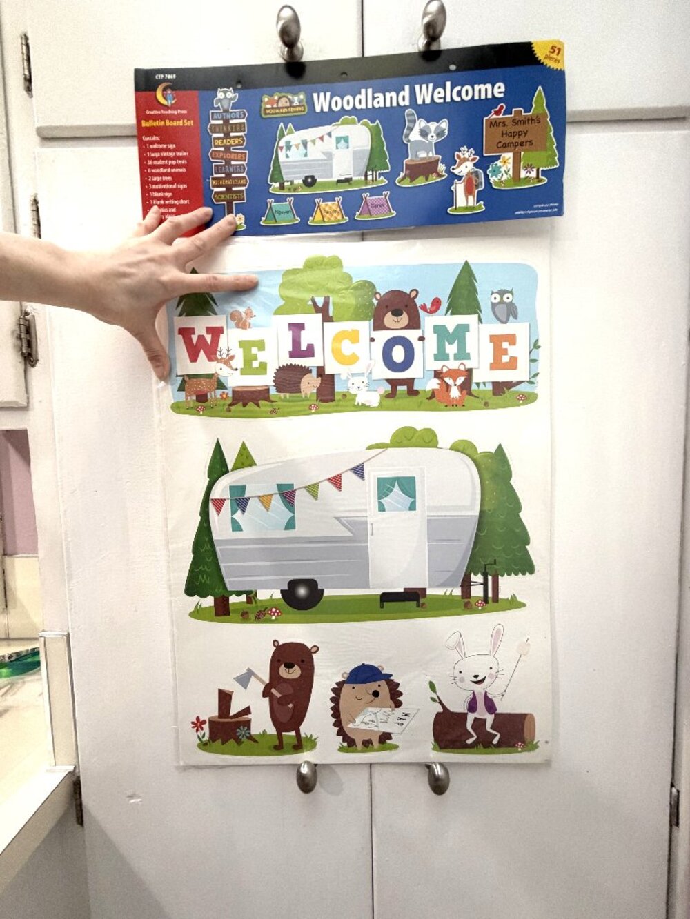 NWT Creative Teaching Press Woodland Friends Classroom Decor Bundle 98pc
